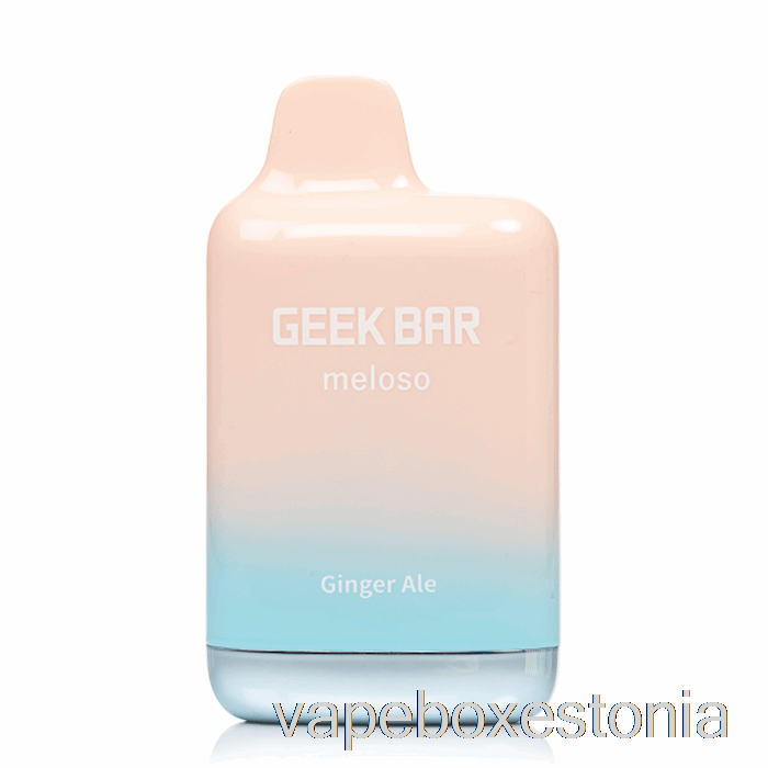 Vape Box Estonia Geek Bar Meloso Max 9000 ühekordne Ingveriõlu